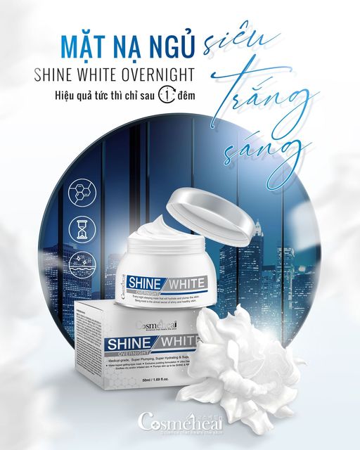  MẶT NẠ NGỦ TRẮNG DA SHINE/WHITE OVERNIGHT 